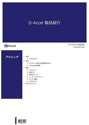 製品紹介 D-Accel